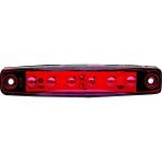 AKM Kırmızı Parmak LED Dorse Lamba 6 Ledli 12-24V