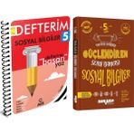 Akm Kitap Arı Yayıncılık 5. Sınıf Sosyal Bilgiler Defterim ve Ankara Sosyal Bilgiler Soru Bankası Seti 2 Kitap