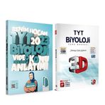 Akm Kitap Benim Hocam TYT Biyoloji Konu ve 3D Soru Bankası Seti 2 Kitap