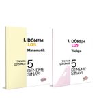 Akm Kitap Editör 2023 8.Sınıf LGS 1.Dönem Matematik ve Türkçe Deneme Seti 2 Kitap