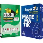 Akm Kitap Evrensel Iletişim 6. Sınıf Tüm Dersler ve Örnek Akademi Süper Ikili Matematik Seti 2 Kitap