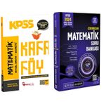 Akm Kitap Hoca Kafası KPSS Matematik Konu Anlatımlı Kafa Föy ve Pegem Soru Bankası Seti 2 Kitap