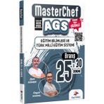 Akm Kitap Masterchef Meb Ags Eğitim Bilimleri ve Türk Milli Eğitim Sistemi 25 Branş Deneme Dizgi Kitap