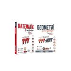 Akm Kitap - Orjinal TYT Mikro Matematik ve Geometri Soru Bankası Seti 2 Kitap