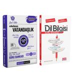 Akm Kitap Pegem KPSS Vatandaşlık ve AKM Dil Bilgisi Soru Bankası Seti 2 Kitap
