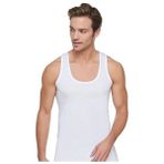 Akman Star 501 Süprem Erkek Atlet - Beyaz - 2XL