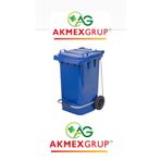 Akmex Grup Akmex Tıbbi Atık Plastik Pedallı Çöp Konteyneri 60 Litre Konteyner - A Isıya Karşı Dayanıklı-