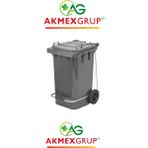 Akmex Tıbbi Atık Plastik Pedallı Çöp Konteyneri 60 Litre Konteyner - A Isıya Karşı Dayanıklı-