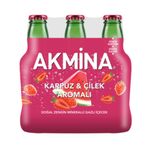 Akmina Karpuz Çilek 6x200 ml Maden Suyu
