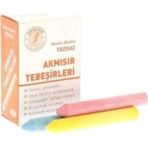 Akmısır 15 Li Renkli Akmisir Tebeşir 10 Kutu Yumuşak ve Antiseptik Özellikli Sarf Malzemeleri - Karışık-Çok Renkli