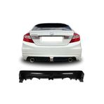 AkmTuning Honda Civic FB7 Mugen RR Arka Ek Difüzör Siyah Plastik 2012-2016 Arka-difizör-bodykit-ek-karlık