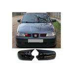 AkmTuning Seat ibiza 2.5 Sağ Ayna Küçük Model Batman Yarasa Ayna Kapağı Piona Black ABS 1999 2000 2001 2002