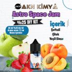 Akn Kimya Astro Space Jam Yoğun Dıy Kit Yeşil Elma Şeftali Gıda Aroması %25 Oranda Aroma İçerir (Hazır Değildir ) - 30 ml
