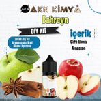Akn Kimya Bahreyn Dıy Kit Çift Elma Anason Gıda Aroması %20 Oranda Aroma İçerir (Hazır Değildir ) - 30 ml