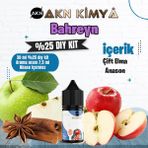 Akn Kimya Bahreyn Yoğun Dıy Kit Çift Elma Anason Gıda Aroması %25 Oranda Aroma İçerir (Hazır Değildir ) - 30 ml