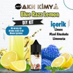 Akn Kimya Blue Razz Lemonade Dıy Kit Limon Ahududu Gıda Aroması %20 Oranda Aroma İçerir (Hazır Değildir ) - 30 ml