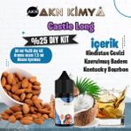 Akn Kimya Castle Long Five Pawns Yoğun Dıy Kit Kavrulmuş Badem Bourbon Gıda Aroması %25 Oranda Aroma İçerir (Hazır Değildir ) - 30 ml
