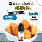 Akn Kimya Cici Bebe Dıy Kit Bebe Bisküvisi Gıda Aroması %20 Oranda Aroma İçerir (Hazır Değildir ) - 30 ml