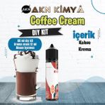 Akn Kimya Coffee Cream Dıy Kit Kahve Krema Gıda Aroması %20 Oranda Aroma İçerir (Hazır Değildir ) - 60 ml
