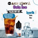 Akn Kimya Cola Ice Yoğun Dıy Kit Cola Buz Gıda Aroması %25 Oranda Aroma İçerir (Hazır Değildir ) - 30 ml
