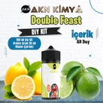 Akn Kimya Double Feast Dıy Kit All Day Gıda Aroması %20 Oranda Aroma İçerir (Hazır Değildir ) - 100 ml