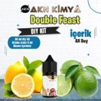 Akn Kimya Double Feast Dıy Kit All Day Gıda Aroması %20 Oranda Aroma İçerir (Hazır Değildir ) - 30 ml