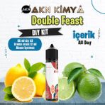 Akn Kimya Double Feast Dıy Kit All Day Gıda Aroması %20 Oranda Aroma İçerir (Hazır Değildir ) - 60 ml