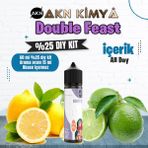 Akn Kimya Double Feast Yoğun Dıy Kit All Day Gıda Aroması %25 Oranda Aroma İçerir (Hazır Değildir ) - 60 ml