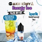 Akn Kimya Energy Ice Yoğun Dıy Kit Enerji İçeceği Buz Gıda Aroması %25 Oranda Aroma İçerir (Hazır Değildir ) - 30 ml