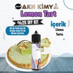 Akn Kimya Lemon Tart Yoğun Dıy Kit Limon Turta Gıda Aroması %25 Oranda Aroma İçerir (Hazır Değildir ) - 60 ml