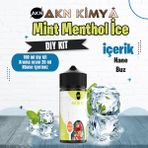 Akn Kimya Mint Menthol Ice Dıy Kit Nane Buz Gıda Aroması %20 Oranda Aroma İçerir (Hazır Değildir ) - 100 ml