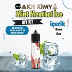 Akn Kimya Mint Menthol Ice Dıy Kit Nane Buz Gıda Aroması %20 Oranda Aroma İçerir (Hazır Değildir ) - 60 ml