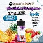 Akn Kimya Nicoticket Betelgeuse Yoğun Dıy Kit Çilek Ananas Mango Gıda Aroması %25 Oranda Aroma İçerir (Hazır Değildir ) - 100 ml