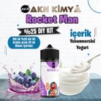 Akn Kimya One Hit Wonder Rocket Man Yoğun Dıy Kit Yabanmersini Yogurt Gıda Aroması %25 Oranda Aroma İçerir (Hazır Değildir ) - 100 ml