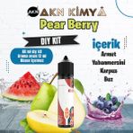 Akn Kimya Pear Berry Dıy Kit Armut Yabanmersini Karpuz Buz Gıda Aroması %20 Oranda Aroma İçerir (Hazır Değildir ) - 60 ml