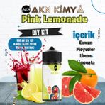 Akn Kimya Pink Lemonade Dıy Kit Kırmızı Meyveler Limon Gıda Aroması %20 Oranda Aroma İçerir (Hazır Değildir ) - 100 ml