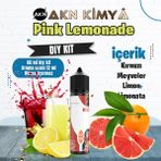 Akn Kimya Pink Lemonade Dıy Kit Kırmızı Meyveler Limon Gıda Aroması %20 Oranda Aroma İçerir (Hazır Değildir ) - 60 ml