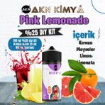 Akn Kimya Pink Lemonade Yoğun Dıy Kit Kırmızı Meyveler Limon Gıda Aroması %25 Oranda Aroma İçerir (Hazır Değildir ) - 100 ml