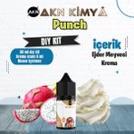 Akn Kimya Punch Dıy Kit Ejder Meyvesi Krema Gıda Aroması %20 Oranda Aroma İçerir (Hazır Değildir ) - 30 ml