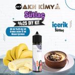 Akn Kimya Sütlaç Yoğun Dıy Kit Gıda Aroması %25 Oranda Aroma İçerir (Hazır Değildir ) - 60 ml