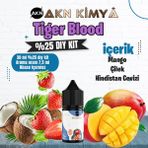 Akn Kimya Tiger Blood Yoğun Dıy Kit Mango Çilek Hindistan Cevizi Gıda Aroması %25 Oranda Aroma İçerir (Hazır Değildir ) - 30 ml