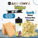 Akn Kimya Trigger Dıy Kit Bisküvi Patlamış Mısır Gıda Aroması %20 Oranda Aroma İçerir (Hazır Değildir ) - 100 ml