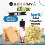 Akn Kimya Trigger Dıy Kit Bisküvi Patlamış Mısır Gıda Aroması %20 Oranda Aroma İçerir (Hazır Değildir ) - 60 ml