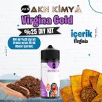 Akn Kimya Virginia Gold Yoğun Dıy Kit Gıda Aroması %25 Oranda Aroma İçerir (Hazır Değildir ) - 100 ml
