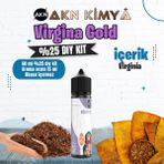 Akn Kimya Virginia Gold Yoğun Dıy Kit Gıda Aroması %25 Oranda Aroma İçerir (Hazır Değildir ) - 60 ml