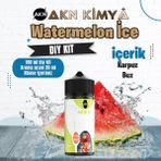 Akn Kimya Watermelon Ice Dıy Kit Karpuz Buz Gıda Aroması %20 Oranda Aroma İçerir (Hazır Değildir ) - 100 ml