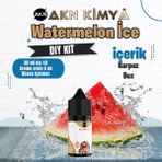 Akn Kimya Watermelon Ice Dıy Kit Karpuz Buz Gıda Aroması %20 Oranda Aroma İçerir (Hazır Değildir ) - 30 ml