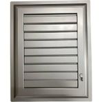 Aknca Plastik Menfez 65X65 Gümüş Banyo Wc Havalandırma - Çok Renkli