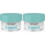 Akne Siyah Nokta Karşıtı Kil Maskesi 50 Ml 2Li Paket