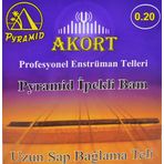Akort 0.20 Pyramid Uzun Sap Bağlama Teli - Saz Teli